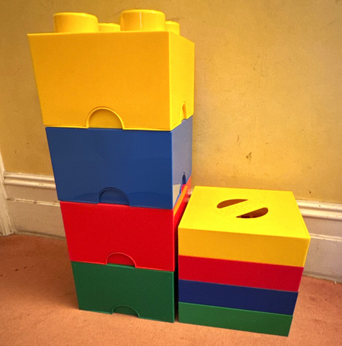 Lego stackable storage brick - lego,