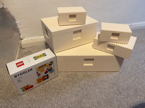 Ikea bygglek storage boxes - ikea,