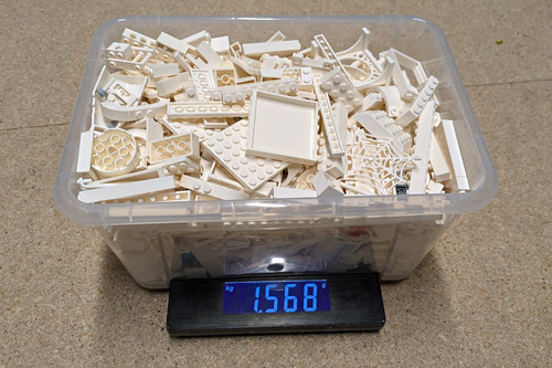 Lego white bulk lot bricks - white,