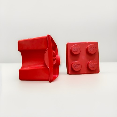 Genuine lego brick 2x2 - genuine, 4