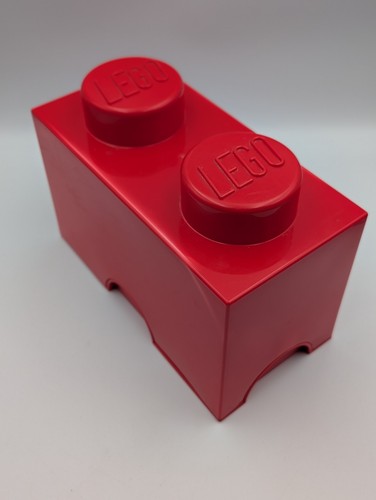 Lego storage brick - box, red