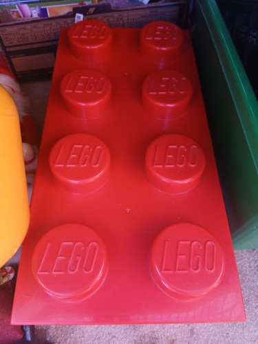 Almost 2ft jumbo red lego - jumbo,