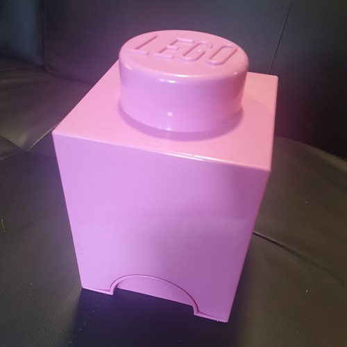 Lego stud pink storage - 1,