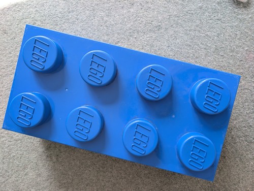Lego blue and - blue, 8-stud