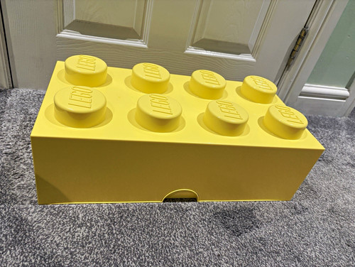 Lego yellow stud - yellow, storage
