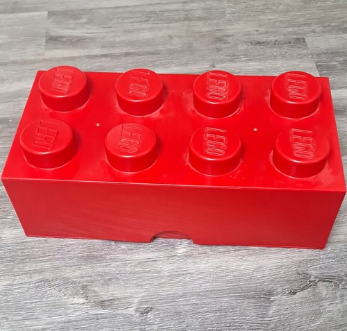 Lego red stud - 8-stud, stackable