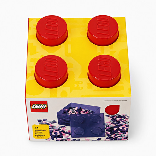 Lego stackable storage brick - stackable, 4