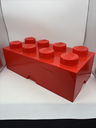 Large red 4x2 genuine lego - large,