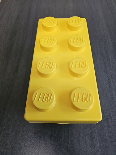 Lego brick yellow storage toy - lego,