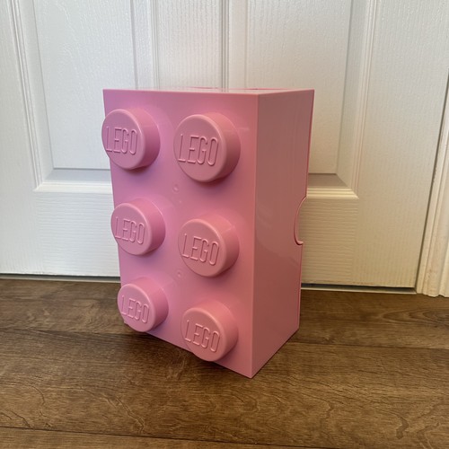 Baby pink lego storage box - lego,
