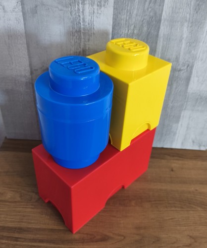 Lego storage bricks bundle red - storage,