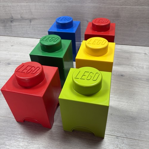 Lego single stud storage box - single,