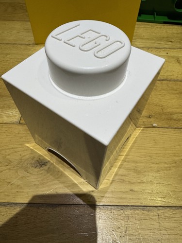 Lego single stud white - lego, storage