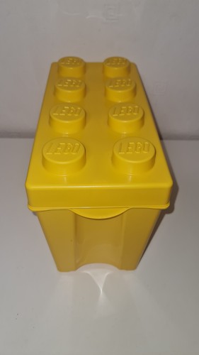 Lego storage brick yellow - brick, 8