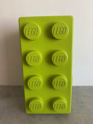 Lego 2x4 brick stud green - lego,