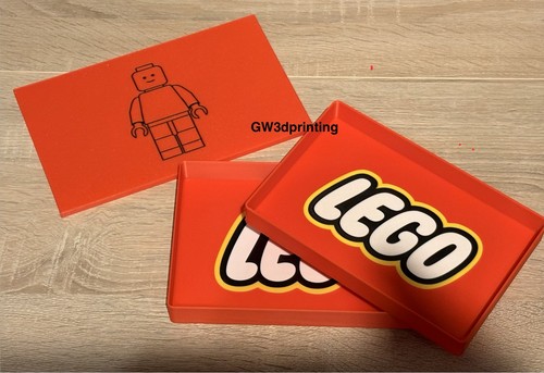 Lego logo storage building - 2,