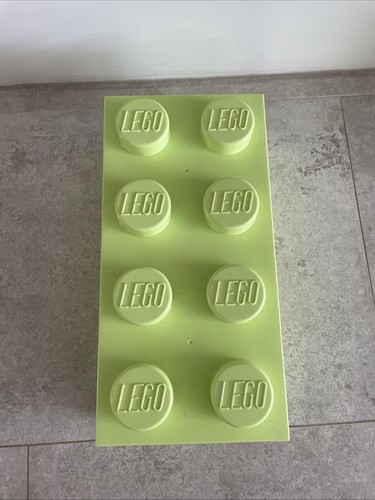 Green lego storage box - green,