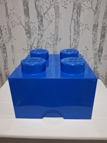 Lego storage blue - brick, box
