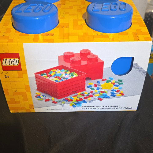 Lego storage brick knobs - brick, 4
