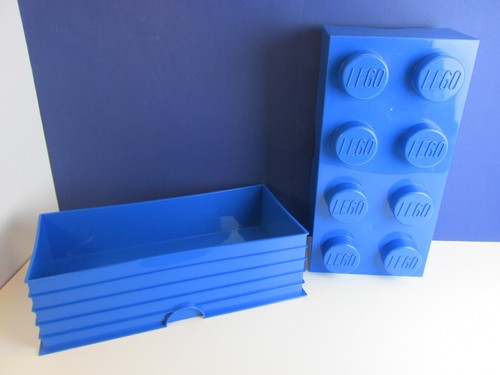 Large lego blue brick - large,