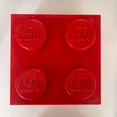 Lego storage brick - brick, stackable