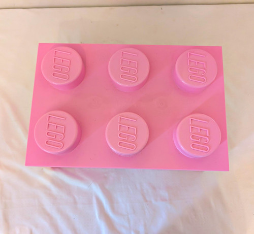 Lego pink plastic - pink, storage