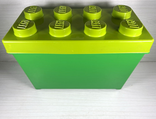 Lego storage brick green - storage,
