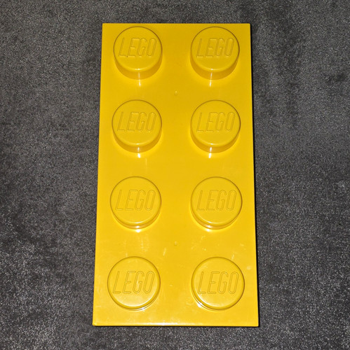 Lego yellow stud storage - lego,